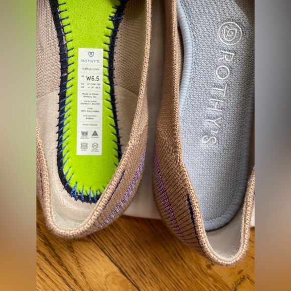 Like New Rothy’s The Merino Flat 6.5 - Picture 8 of 8